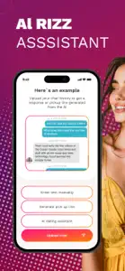 Rizz Up - AI Wingman Chat App screenshot #1 for iPhone