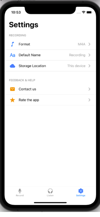 Voice Recorder: Notes & Audio Screenshot 6 of 6