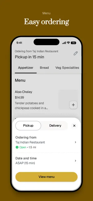 Taj Indian Restaurant To Go screenshot 3