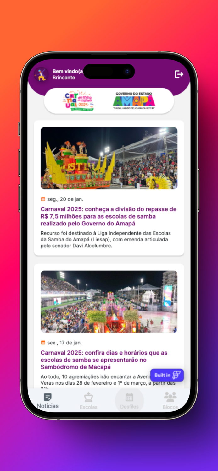 Carnaval no Meio do Mundo