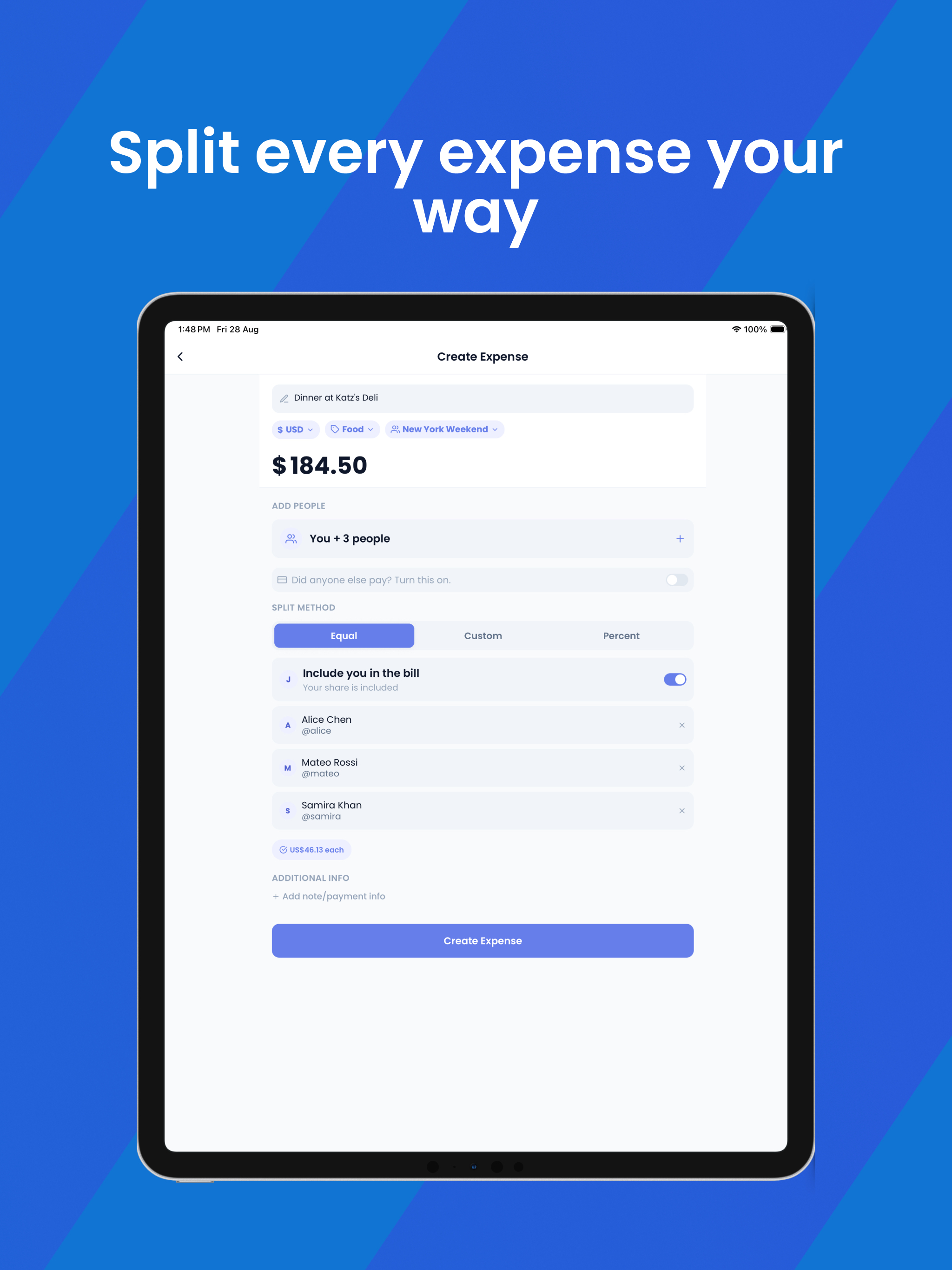 Splitceipt: Bill Splitter screenshot 11