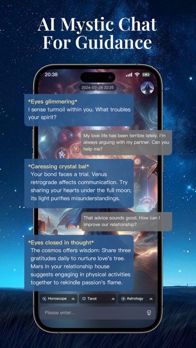 Cosmica: Astrology & Tarot AI Screenshot