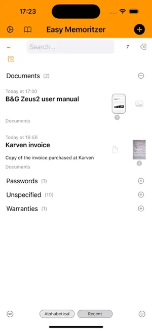 Easy Memoritzer screenshot 3