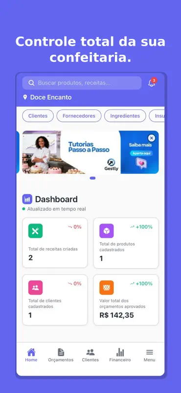 Gestly - Gestão Confeitaria screenshot 1 of 9