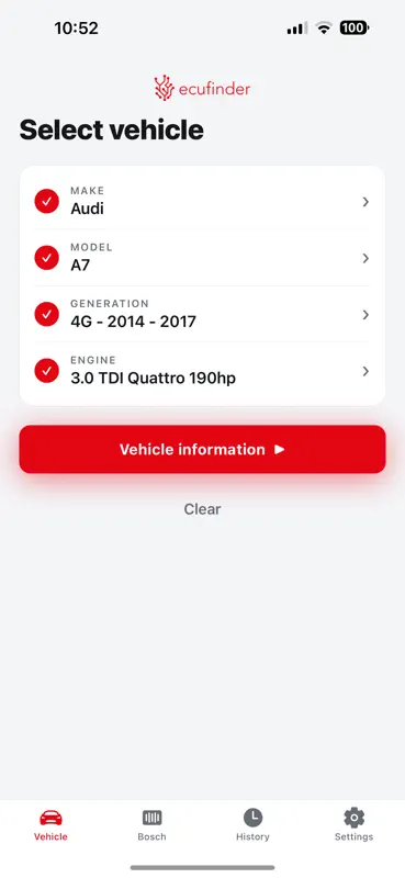 ECU Finder screenshot 1 of 7
