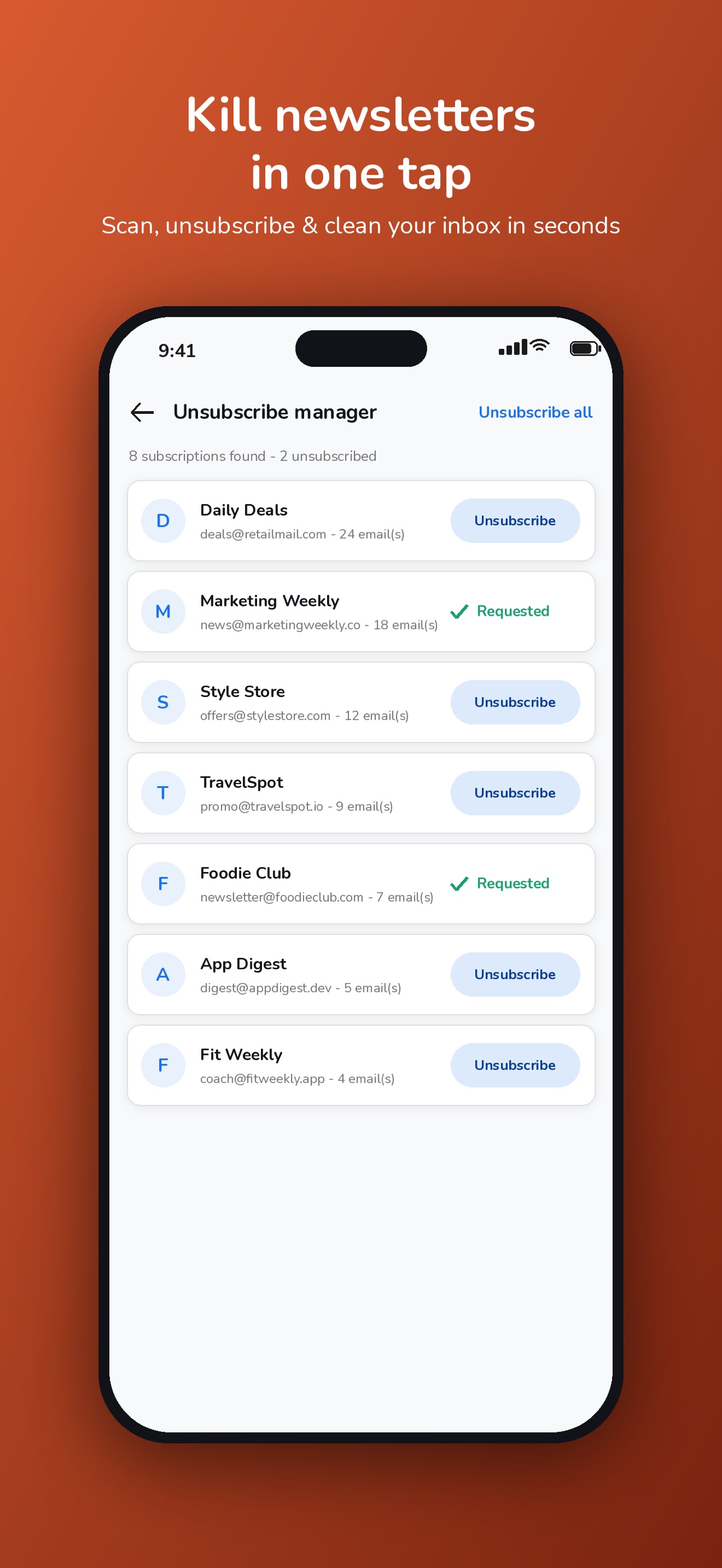 Screenshot 5 of Webmail App: IMAP Email Client