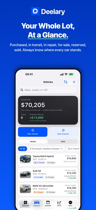 Deelary: Car Dealer Manager screenshot 2
