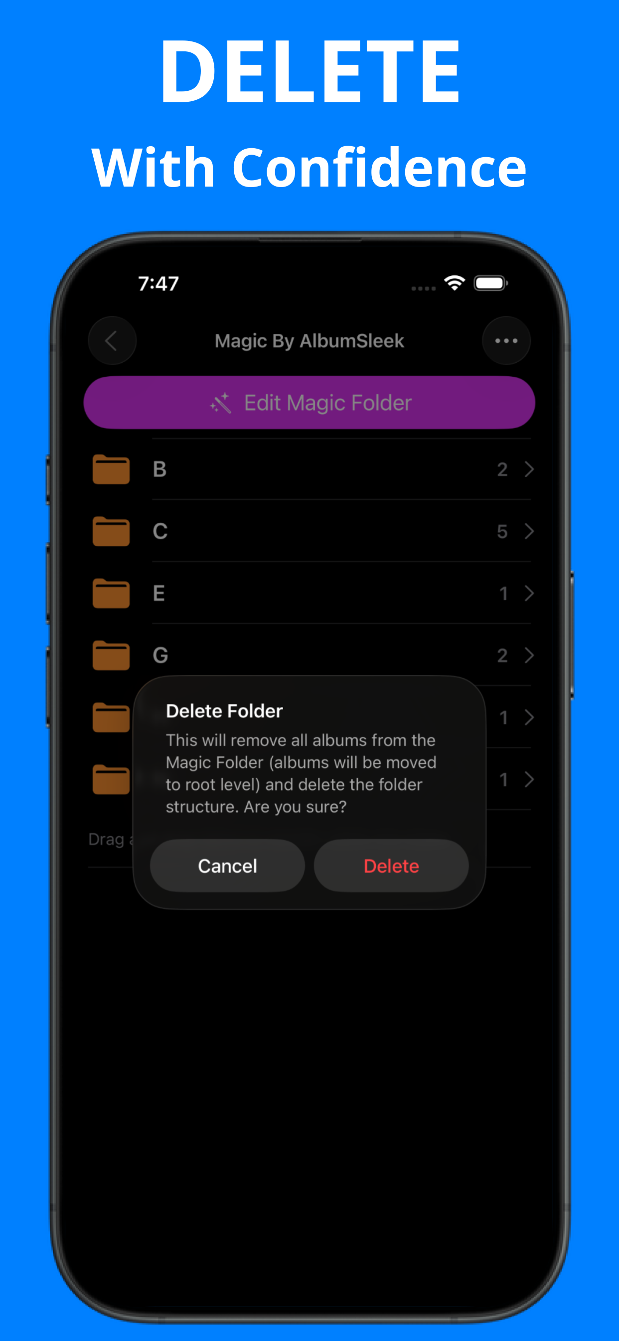 AlbumSleek: Photo Organizer screenshot 8