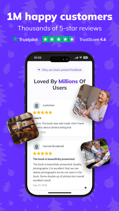 Screenshot #2 pour PastBook: 1-Click Photo Book