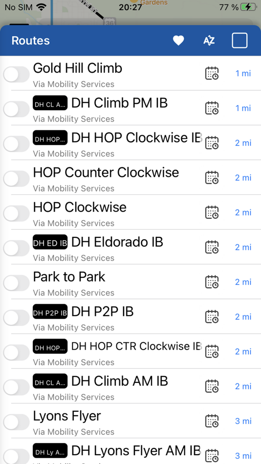 #3. Via - Fixed Route Transit (iOS) 由: PassIO Technologies