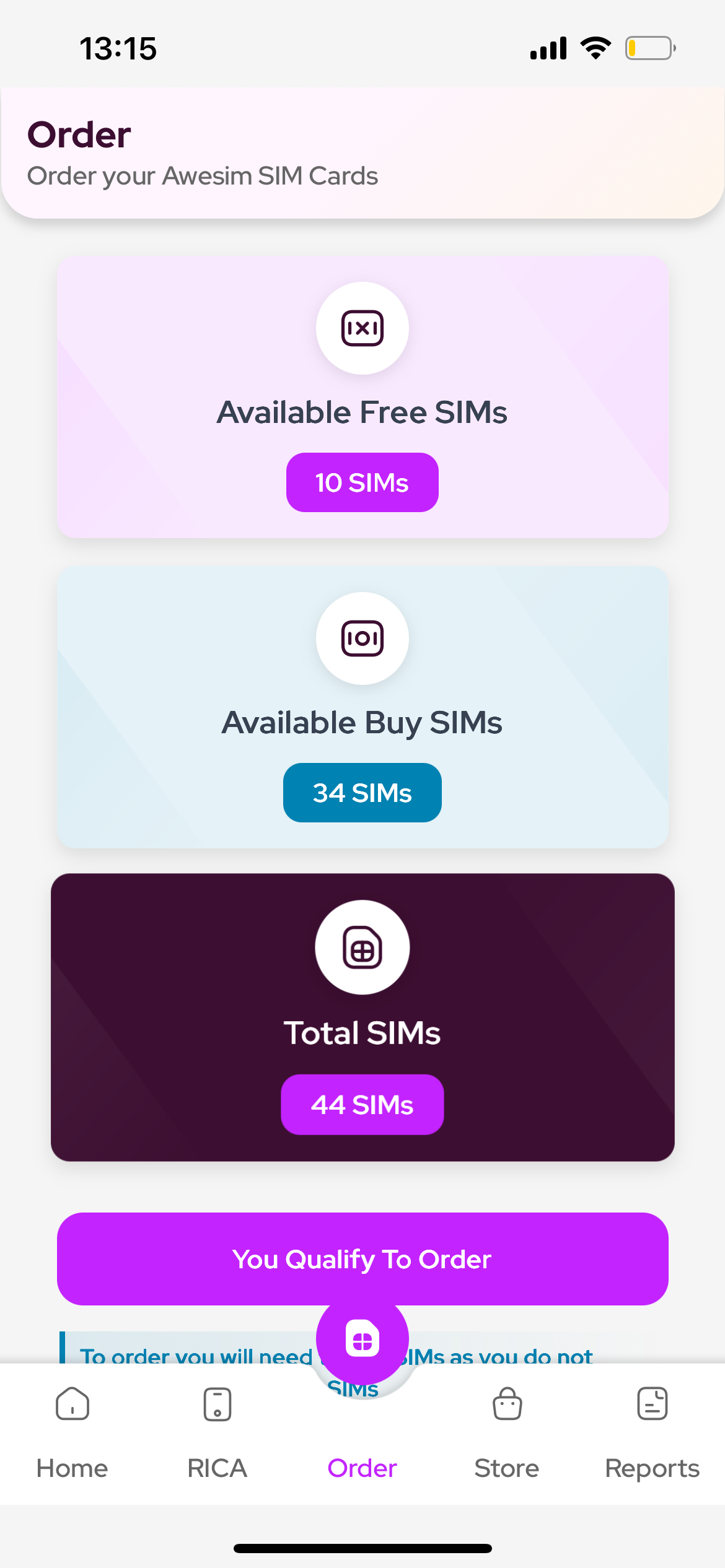 Awesim App screenshot 3