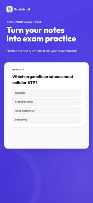 GradeScroll: AI Quiz Maker screenshot 1