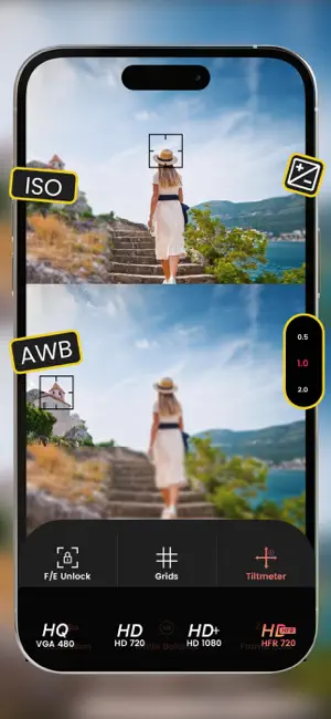 Pro Camera with RAW & Focus screenshot 5