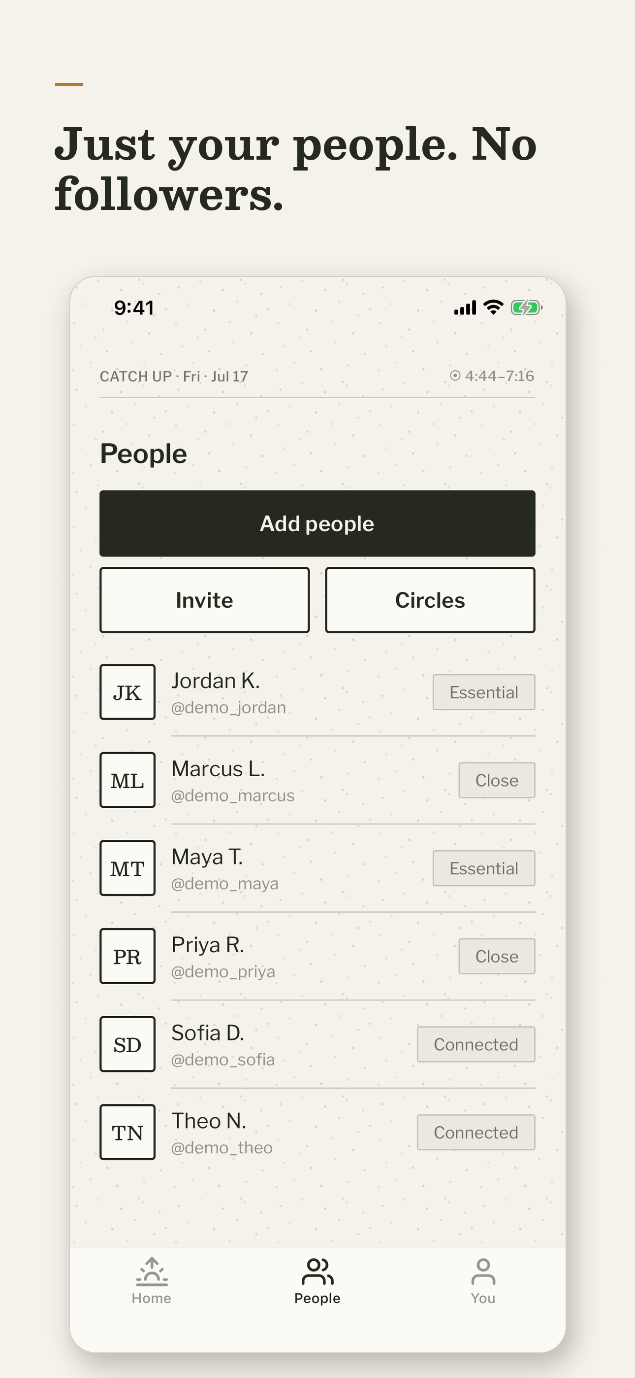 CatchUp: Modern Social screenshot 6