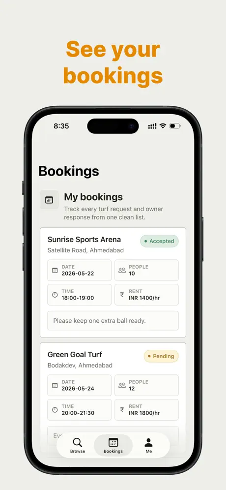 BookTurfGo screenshot 3
