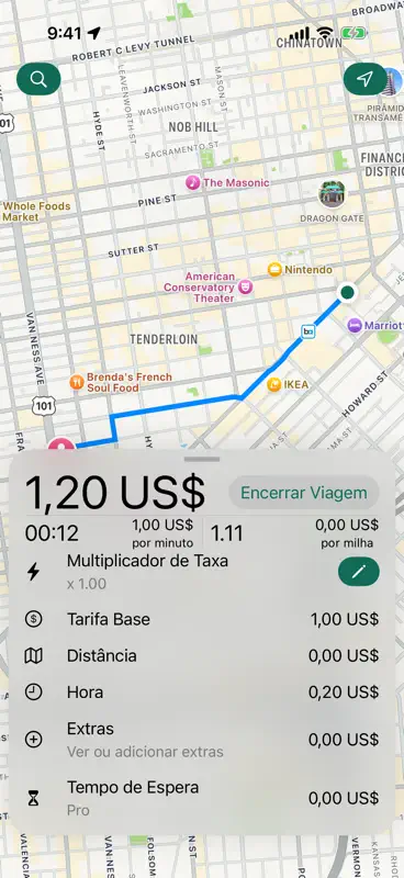 Taxímetro - Metrix App screenshot 1 of 10