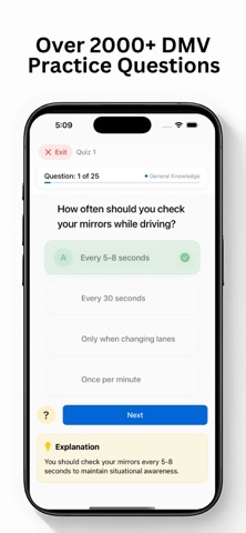 DMV Test Practice Screenshot 2 of 4