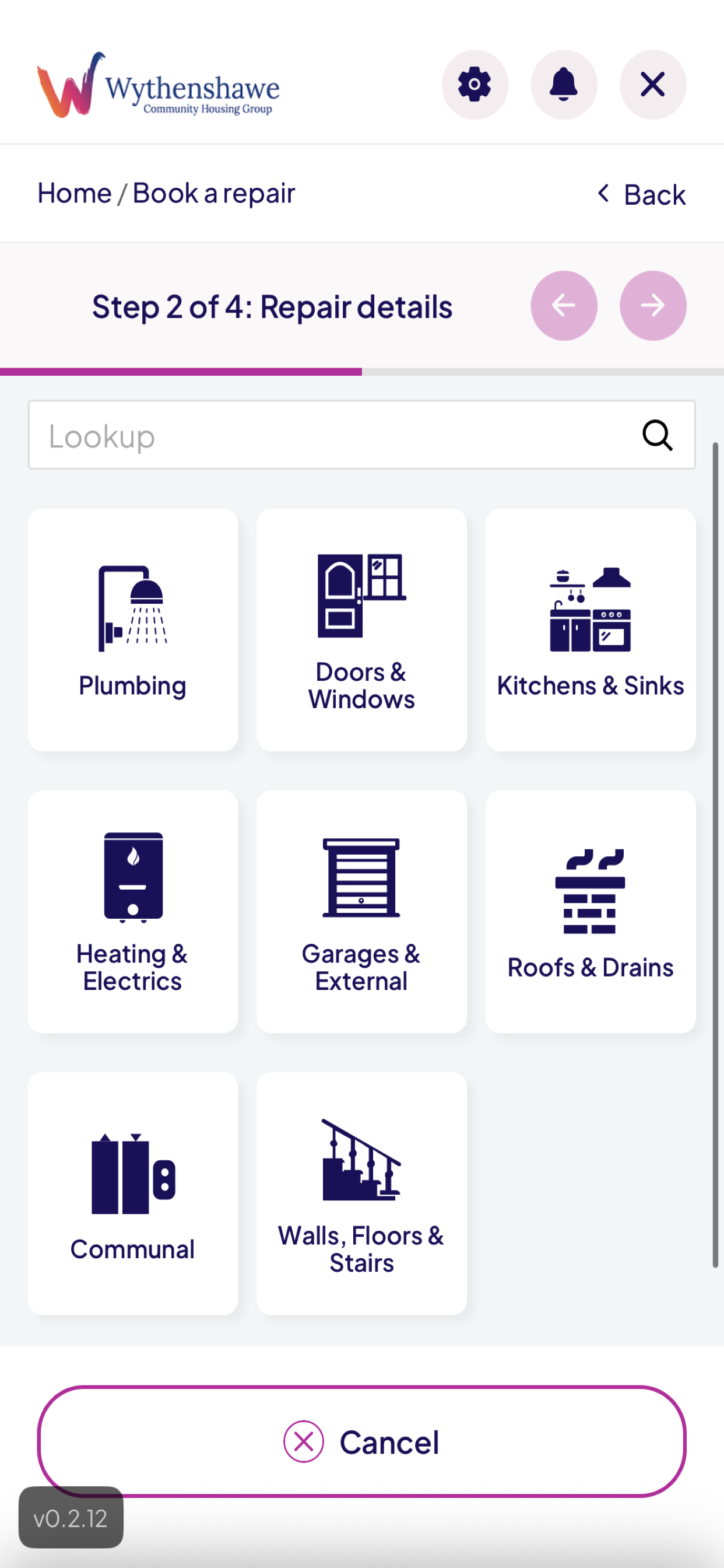 Wythenshawe Community Housing. screenshot 5