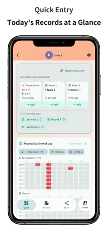 Temperature Log - Got Fever? Screenshot 2 of 10