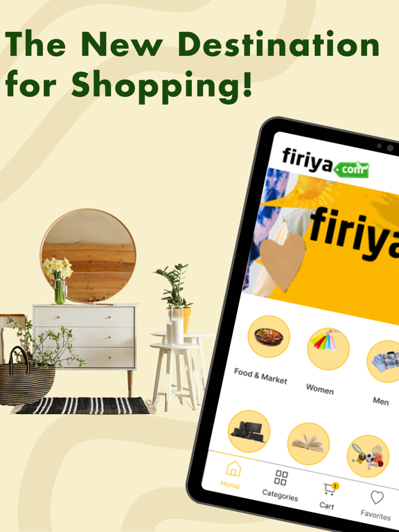 Firiya iPad screenshot
