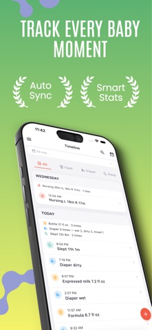 Baby Tracker: Newborn Growth iPhone screenshot