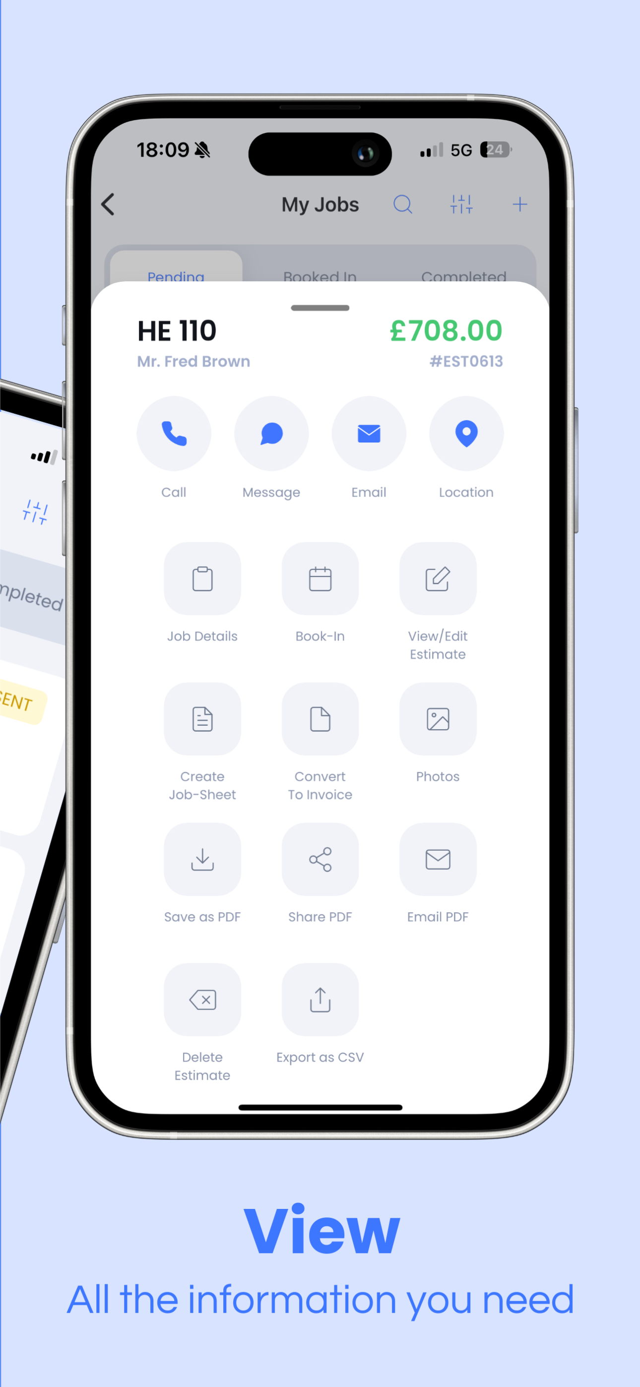 SMART Estimator App