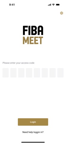 FIBA MEET screenshot