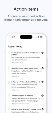 Circleback - AI Meeting Notes Screenshot 3 of 4