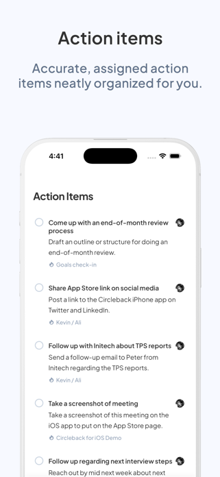 Circleback - AI Meeting Notes Screenshot 3 of 4