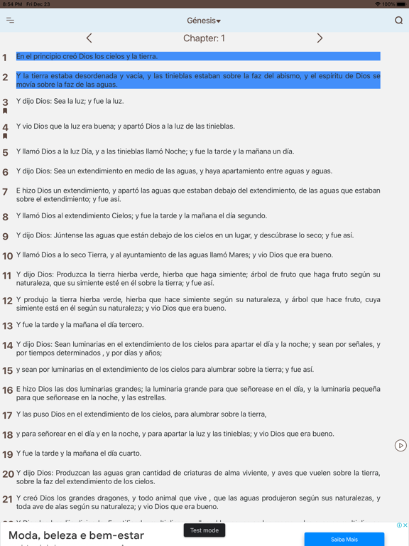 Screenshot #5 pour Biblia Reina Valera (Spanish)