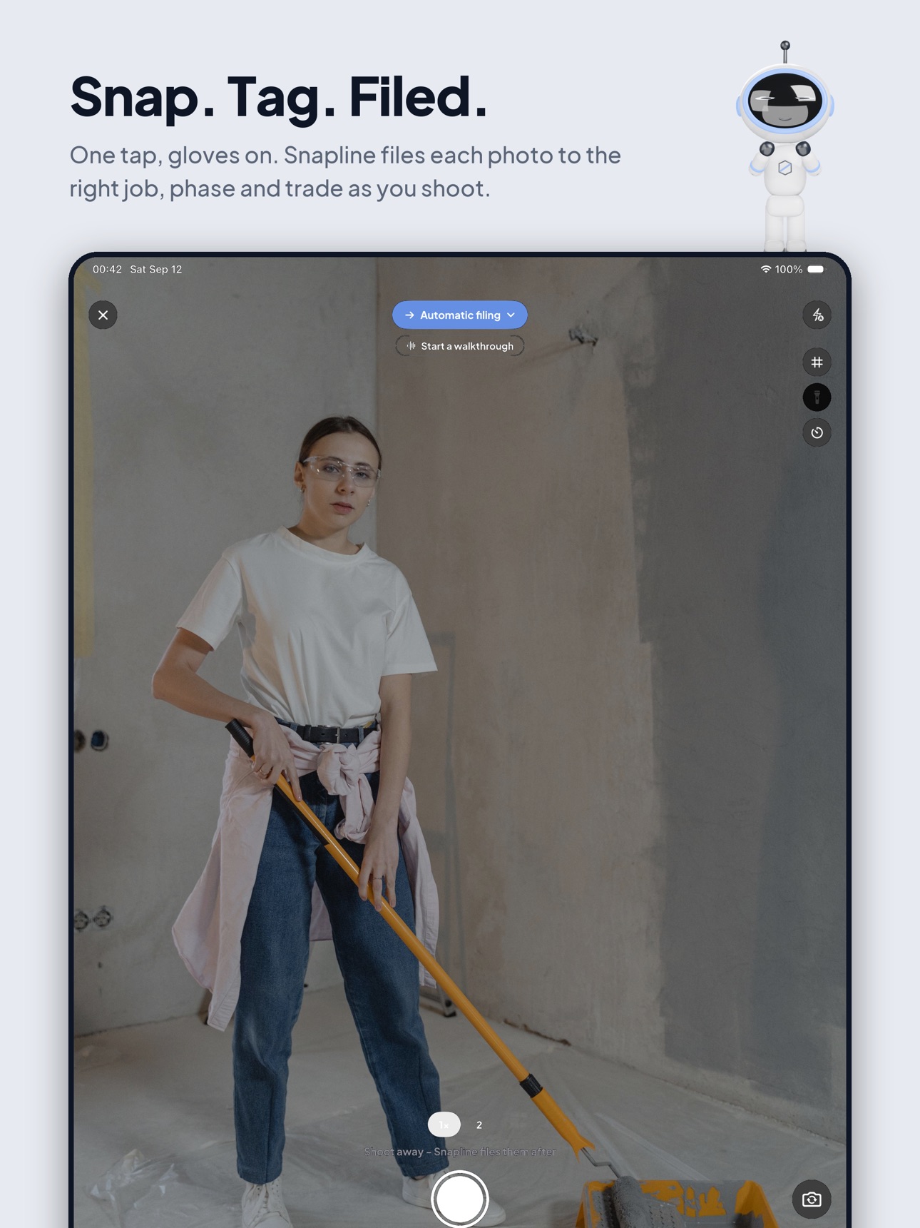 Screenshot 7 of Snapline by Voice2Jobs