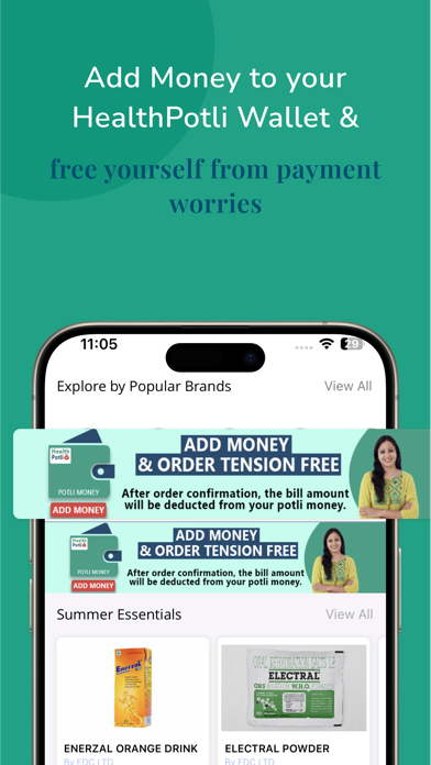 HealthPotli Medicine Delivery Screenshot