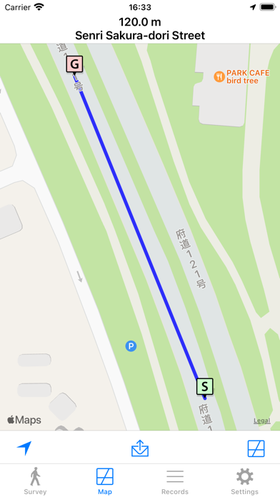 Screenshot #2 pour Pace Ruler