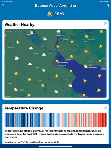 Weather Storm & Rain: Climacam iPad screenshot 4