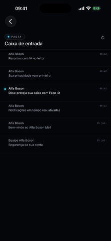 Alfa Boson Mail screenshot