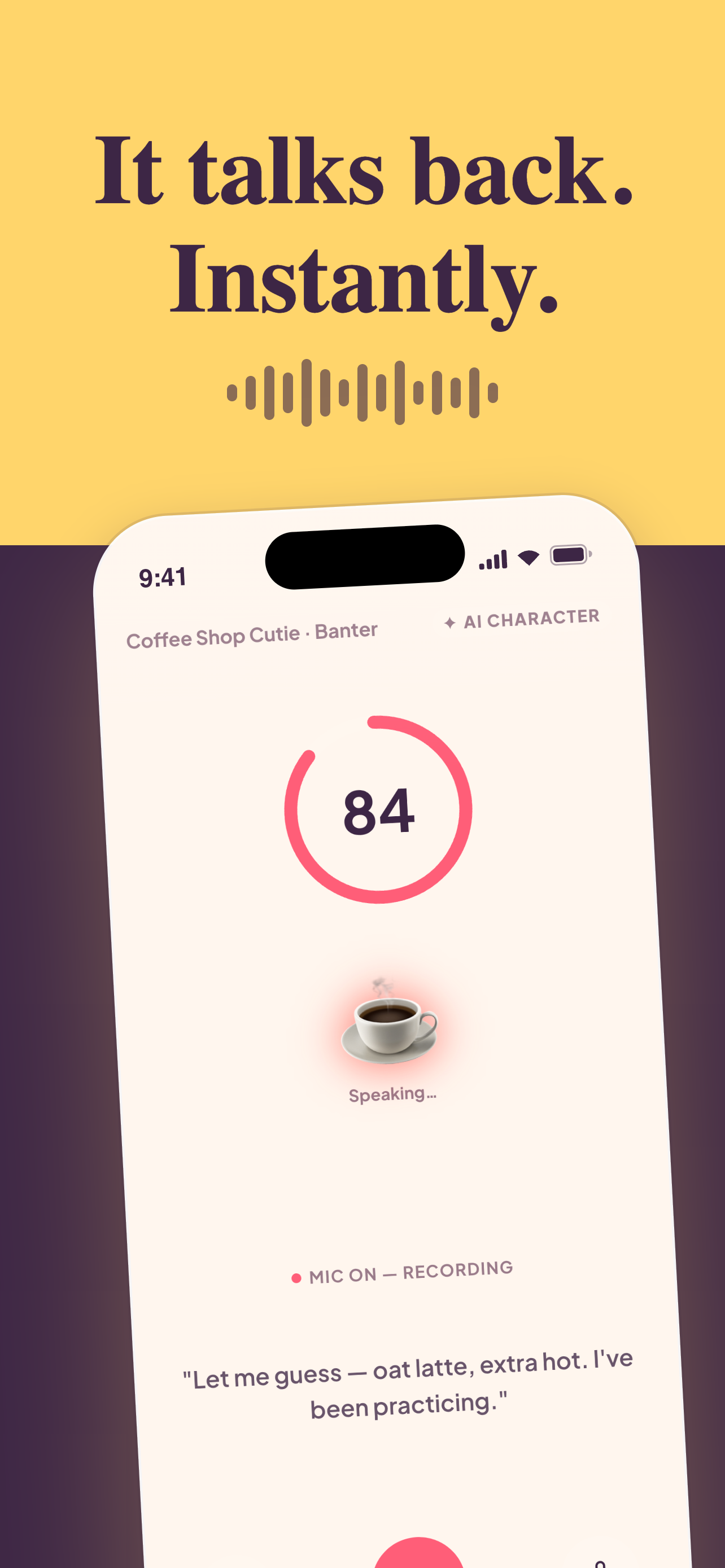 Flirt: Voice Coach Simulator screenshot 2