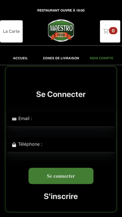 Maestro Food Plouzane Screenshot