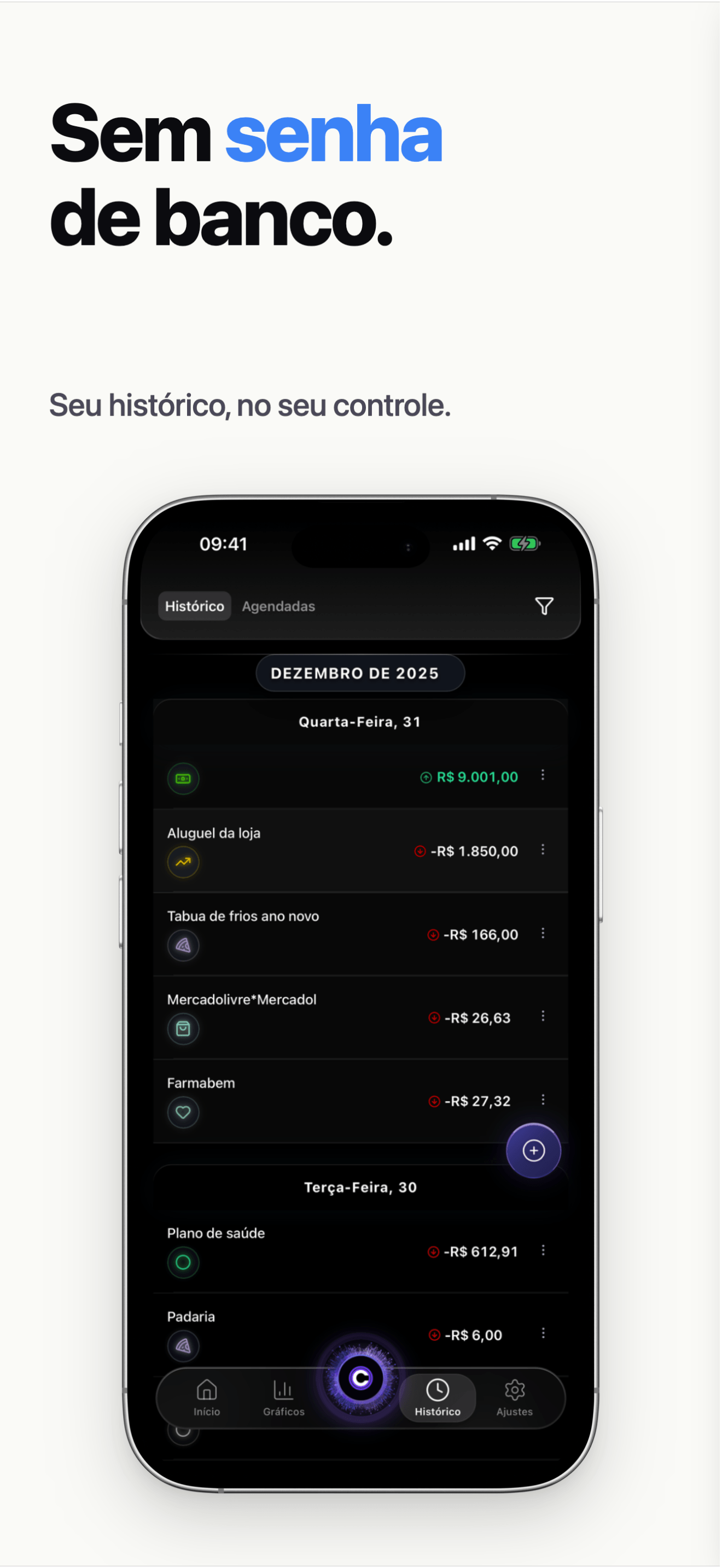 Controle Financeiro No Comando screenshot 9