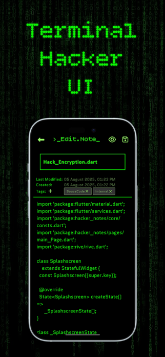 Hacker Notes Pro Screenshot 3 of 7