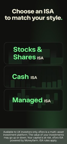 etoro: Trade & Invest iPhone screenshot 3
