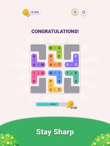 Word Braid iPad screenshot