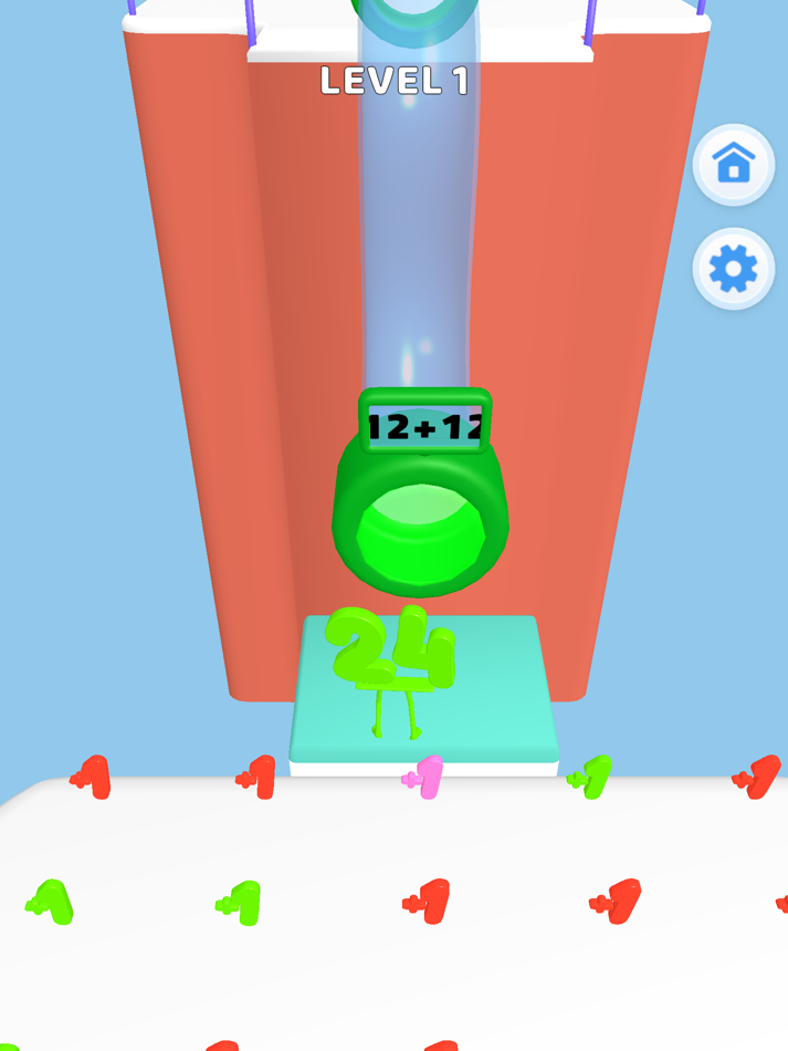 #1. Number Race: Merge Arcade (iOS) Podle: StormBringer Studios