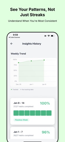 H: Habit Tracker Screenshot 5 of 5