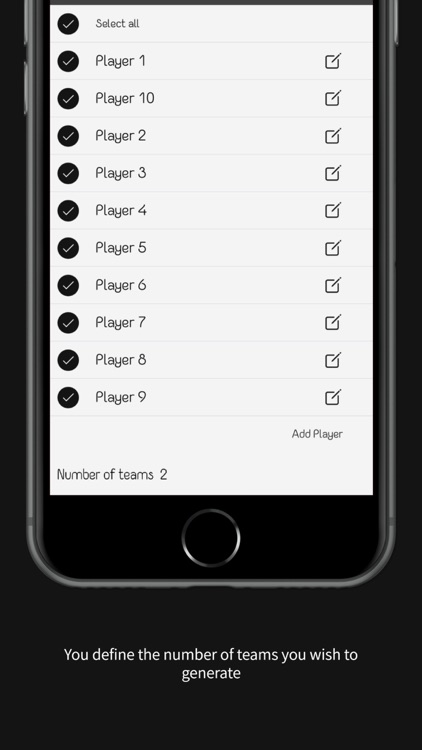 Simple Team Generator screenshot-3