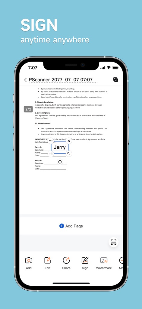 pScanner:PDF Document Scanner - Utilities App | MWM