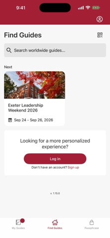 Phillips Exeter Academy Events Screenshot 1 of 3