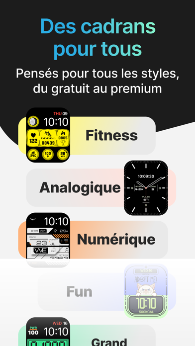 Screenshot #3 pour Cadrans par Facer