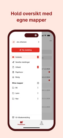 Digipost screenshot