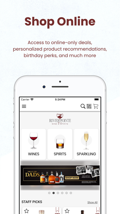 Riverpointe Wine and Spirits Screenshot