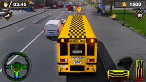 School Bus Simulator Bus Games screenshot 4